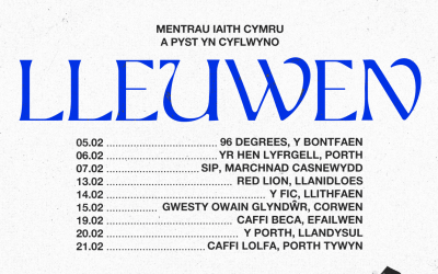 Cyhoeddi taith Lleuwen – y bedwaredd yng nghylchdaith PYST x Mentrau Iaith